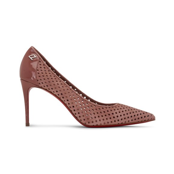 Christian Louboutin PERFOKATE 85 Perforated Sporty Kate Heels Pumps Shoes - Picture 1 of 14